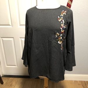 Philosophy Republic Embroidered Top